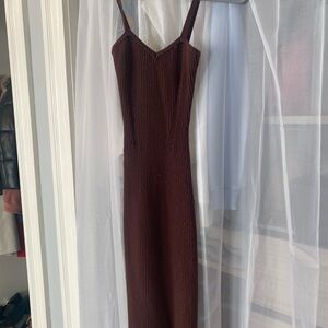 Forever 21 sweater dress w cropped shawl